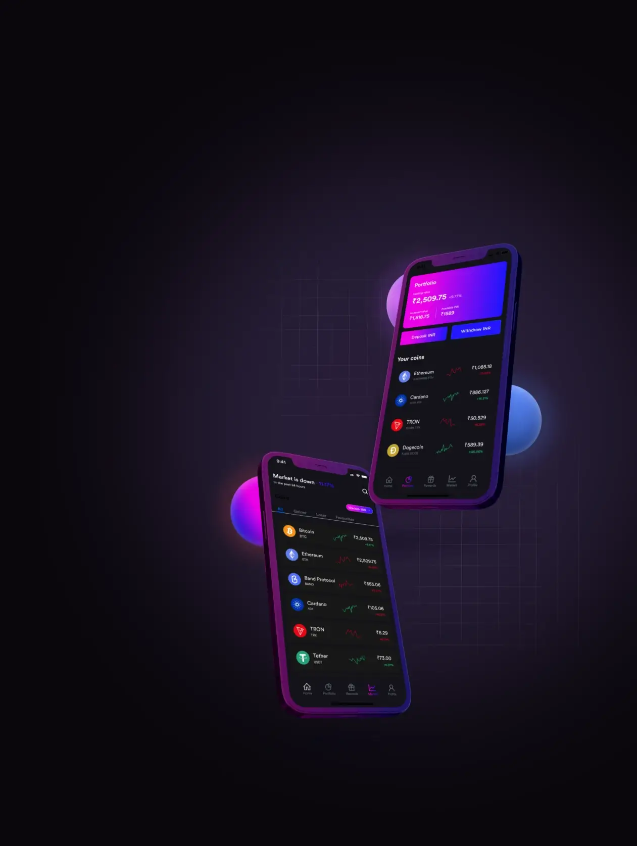 Neptun Deep Invest - Ξεκινήστε επιλέγοντας "Εγγραφή" ή "Συμμετοχή"